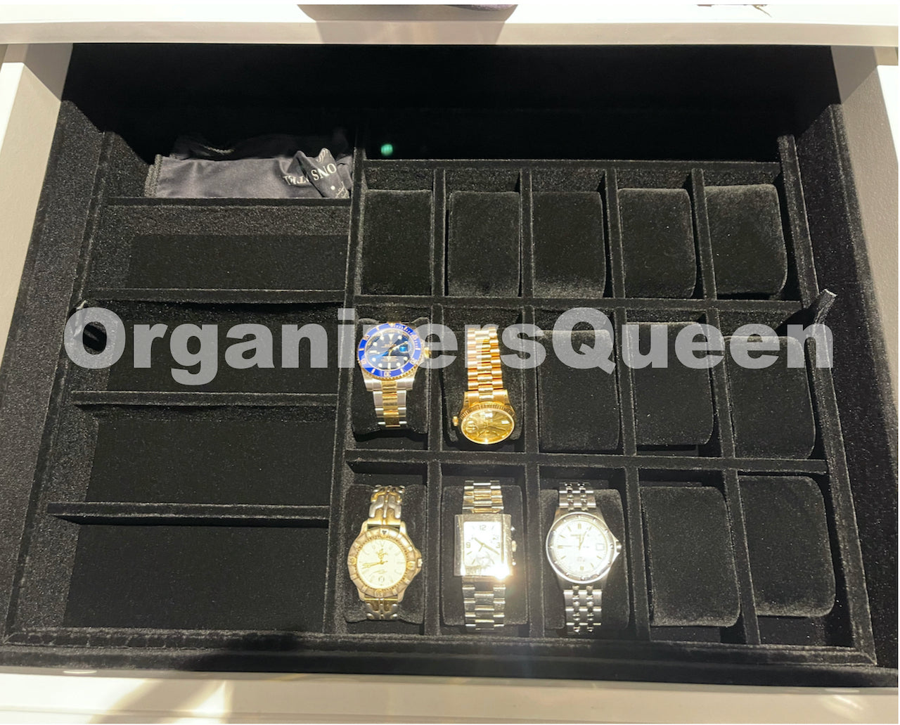 Men Jewelry Organizer, Watches Organizer, Belts Organizer, Custom Drawer Insert, Custom Jewelry Organizer Tray, Bangles Holder