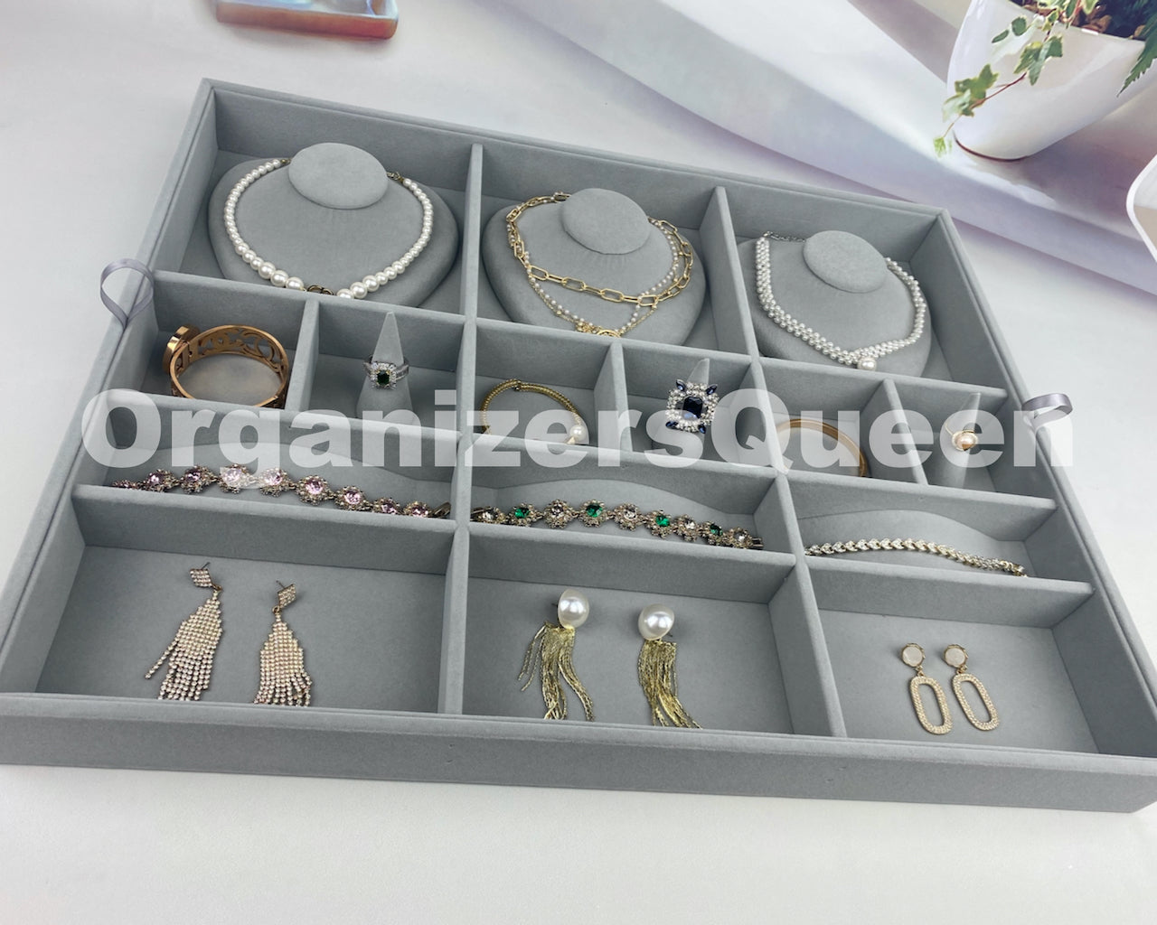 Jewelry Organizer | Fine Necklace Holder | Earrings Holder | Jewelry Holder